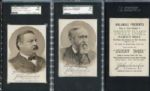 H603 J. D. Larkin & Co. Sweet Home Soap Presidents Trade Card 23 of 24 All SGC Graded