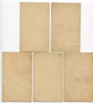 1880's Great Atlantic & Pacific Tea Company/T.H. Groves & Bro.'s Lot of 9 Presidents Cards
