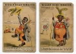 Pair of Late 19th Century Wm. S. Kimball Racial Trade Cards