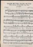 1928 Babe Ruth Sheet Music - Gorgeous and Bright, Original