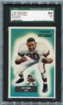 1955 Bowman Football #14 Len Ford SGC 84 Rookie HOFer