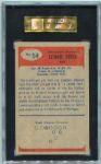 1955 Bowman Football #14 Len Ford SGC 84 Rookie HOFer