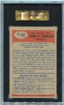 1955 Bowman Football #42 John Henry Johnson SGC 84 Rookie/HOFer