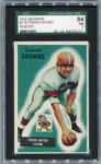 1955 Bowman Football #119 Frank Gatski SGC 84 Rookie/HOFer