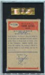 1955 Bowman Football #119 Frank Gatski SGC 84 Rookie/HOFer