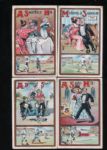 1800s-1900s grouping of vintage cards, wrappers etc.... + (6) 1943 Grand Studios minor league cards