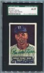 1951 Bowman Baseball Reprint Pee Wee Reese Autographed SGC/J. Spence AUT