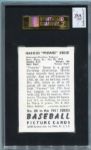 1951 Bowman Baseball Reprint Pee Wee Reese Autographed SGC/J. Spence AUT