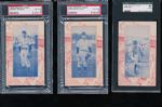1940 Crowleys Milk (3) Bianco PSA 4, Reid SGC 50, Silvanic PSA 4