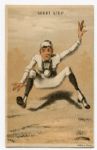 19th Century Forbes Co. Trade Card Short Stop
