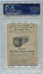 1947 Tip Top Bread Hal Wagner Single Print PSA 5