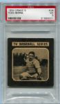 1950 Drakes #24 Yogi Berra PSA 3