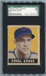 1948-49 Leaf #66 Orval Grove SP SGC 40