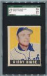 1948-49 Leaf #129 Kirby Higbe SP SGC 70