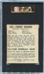 1948-49 Leaf #133 Tommy Holmes SP SGC 40