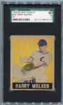 1948-49 Leaf #137 Harry Walker SP SGC 40