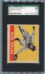 1948-49 Leaf #143 Dick Sisler SP SGC 60