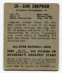 1948-49 Leaf Lot of 4 PSA 5's & One Raw Card