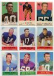 Lot of 62 Football Cards 1959-1970 Topps, Philadelphia & Fleer