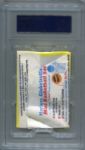 1970 Fleer Basketball Harlem Globetrotters Unopened Wax Pack PSA 8