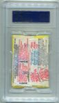 1960 Fleer Kustom Cars Unopened Wax Pack PSA 7