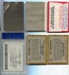 1950's-60's Non-Sport Lot of Cards & Wax Pack