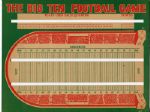 1936 Wheatie's Big Ten Football Game in Original Envelope Complete