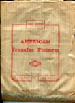 1940's M. P. & CO. American Transfer Pictures Store Board and Envelope