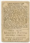 T227 Miner's Extra Ty Cobb SGC 30