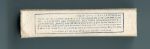 Piedmont Cigarettes Slide Pack Factory 25 W/1901 Stamp