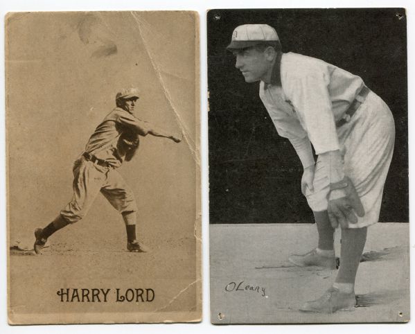 Postcard Lot of 2 - PC796 Harry Lord and PC765-1 Charles OLeary