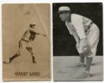 Postcard Lot of 2 - PC796 Harry Lord and PC765-1 Charles O'Leary