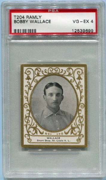 T204 Bobby Wallace PSA 4