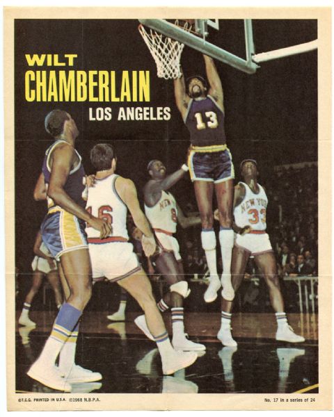 Lot Detail - 1970-71 Topps Basketball Poster Lot of 14 With HOFers