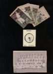 Large mixed lot of Pre-War and early Post War Baseball cards 