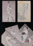 Large mixed lot of Pre-War and early Post War Baseball cards 