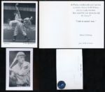 1800s - 1900s miscellaneous baseball items....with Cobb, Jackson, Gehrig etc....