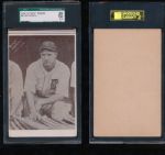 1934 Newton-Annis Fur, Detroit Tigers - Billie Rogell SGC 20 (scarce)