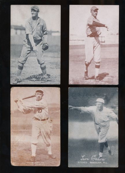 1920s Exhibit Baseball lot (6) with Collins etc....
