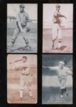 1920s Exhibit Baseball lot (6) with Collins etc....