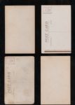 1920s Exhibit Baseball lot (6) with Collins etc....