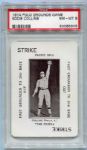 WG4 1914 Polo Grounds Game Eddie Collins PSA 8
