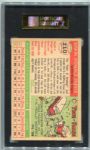 1955 Topps #210 Duke Snider SGC 84