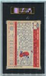 1957 Topps Baseball  #7 Luis Aparicio SGC 84