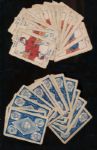 Early Baseball game cards (Great Break)1914 Tim Jordan (18) & 1921 C.Schultz Game cards(14)