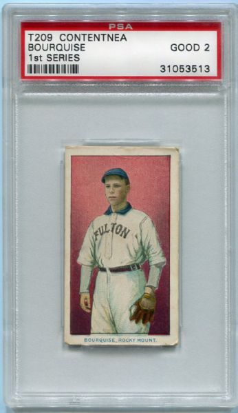 T209 Color Bourquoise, Rocky Mount PSA 2