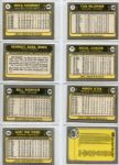 1981 Fleer Baseball Lot of 24 First Print Run Error/Variation Cards All Nrmt/Mt