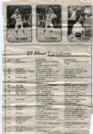 1981 Fleer Baseball Lot of 24 First Print Run Error/Variation Cards All Nrmt/Mt