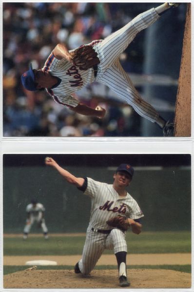 Circa 1991 Wiz New York Mets Color Postcard Set of 12 Different