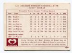 1961 Morrell Meats Sandy Koufax Los Angeles Dodgers VG